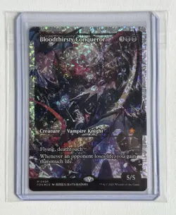 Bloodthirsty Conqueror (Showcase) (Fracture Foil) Foundations Foil - Image 5