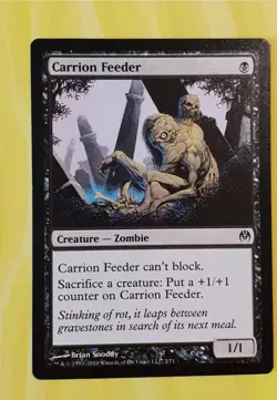 CARRION FEEDER (×2) + BONE SHREDDER (×2) | PHYREXIA VS COALITION | MTG NM #610 - Image 10
