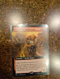 Hobgoblin Bandit Lord (Extended Art) AFR #379 - Rare - Unplayed - Raw - NM/M! - Image 5