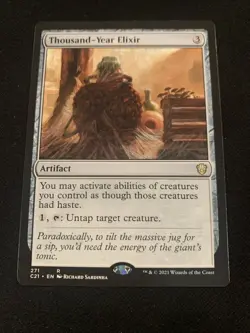 Thousand-Year Elixir Commander 2021 Regular - Image 1