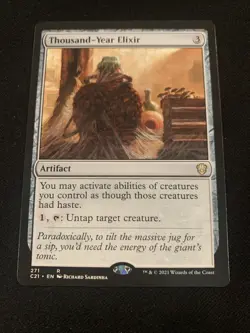 Thousand-Year Elixir Commander 2021 Regular - Image 3