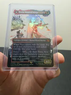 Terra, Magical Adept (Borderless) Final Fantasy Foil FF MTG FIN Mythic #0323 - Image 12