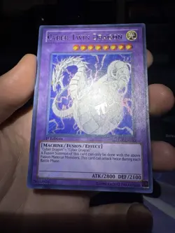 Cyber Twin Dragon LCGX-EN180 Yu-Gi-Oh Legendary Collection 2-1st Edition 1st Edition - Image 5