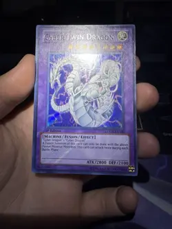 Cyber Twin Dragon LCGX-EN180 Yu-Gi-Oh Legendary Collection 2-1st Edition 1st Edition - Image 9