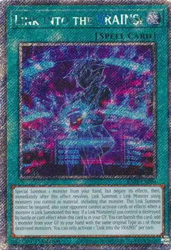 Link into the VRAINS! (Platinum Secret Rare) RA04-EN294 Quarter Century Stampede 1st Edition - Image 1