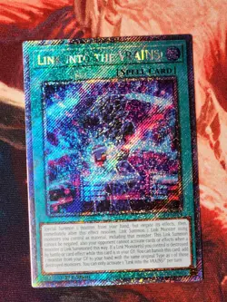 Link into the VRAINS! (Platinum Secret Rare) RA04-EN294 Quarter Century Stampede 1st Edition - Image 2