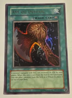 YuGiOh Axe of Despair MRL-002 Ultra Rare NM - Image 1