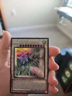 Yu-Gi-Oh TCG Crystal Clear Wing Synchro Dragon Ghost Rare LED8-EN005 1stEdition - Image 1