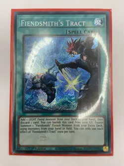 Fiendsmith's Tract Secret Rare 1st Edition Yu-Gi-Oh INFO - EN061 - Image 3