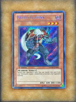 Yugioh Necro Gardna RYMP-EN009 Secret Rare 1st Ed NM - Image 1