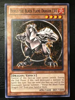 Horus the Black Flame Dragon LV4 - NM - LCYW-EN197 - Unlimited - Common - Image 2