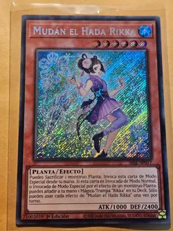 Mudan the Rikka Fairy●YUGIOH●SESL●2020●SECRET RARE●SPANISH●1st ED●NM●07505 - Image 1