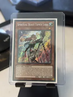 YuGiOh! Spiritual Beast Tamer Lara Secret Rare NM BLTR - Image 2