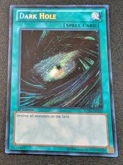 Dark Hole LCJW-EN283 Secret Rare 1st Edition LP - Image 4
