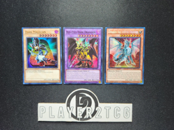 Yugioh | Red-Eyes Dark Dragoon, Dark Magician, Timaeus the United Dragon - Image 2
