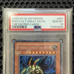 Perfectly Ultimate Great Moth (The Sacred Cards) TSC-001 Yu-Gi-Oh! Video Game Promotional Cards Limited Edition - Image 8