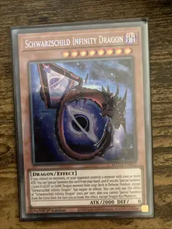 Schwarzschild Infinity DRAGON-MZTM-EN013 Yu-Gi-Oh! Card - Image 1
