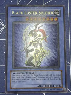 Yu-Gi-Oh Black Luster Soldier Ultra Rare SYE-024 LP - Image 1