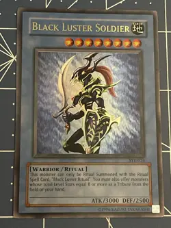Yu-Gi-Oh Black Luster Soldier Ultra Rare SYE-024 LP - Image 2