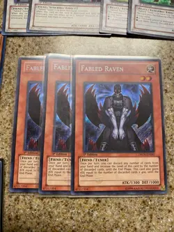 YUGIOH Fabled Deck Core! HIGHER RARITY NEW SUPPORT RAVEN, KRUS, UNICORE, KUDABBI - Image 6