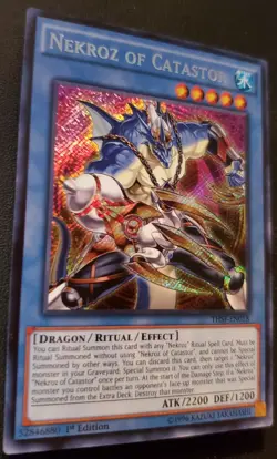 Yu-Gi-Oh! Nekroz of Catastor THSF-EN018 The Secret Forces-1st Edition NM - Image 5