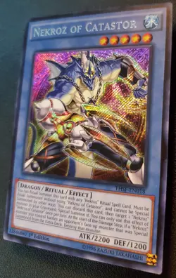 Yu-Gi-Oh! Nekroz of Catastor THSF-EN018 The Secret Forces-1st Edition NM - Image 6