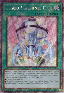 Yugioh! LP Bingo Machine, Go!!! - RA02-EN062 - Platinum Secret Rare - 1st Editio - Image 2