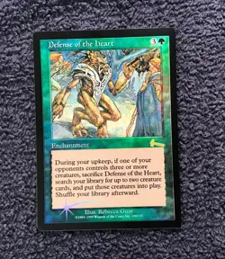 DEFENSE OF THE HEART rare  foil 1999 URZA'S LEGACY MTG  Unplayed  Near MInt - Image 19