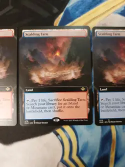 Scalding Tarn EXTENED MTG Modern Horizons 2 Rare Land Near-Mint x4 - Image 4