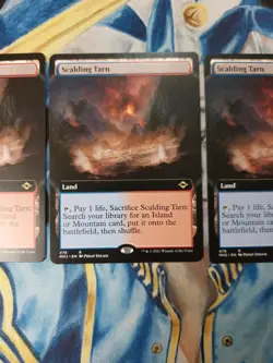 Scalding Tarn EXTENED MTG Modern Horizons 2 Rare Land Near-Mint x4 - Image 5