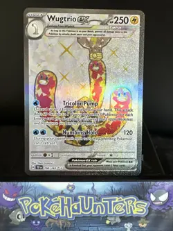Pokemon Card Wugtrio Ex 190/162 Ultra Rare Temporal Forces Near Mint - Image 1