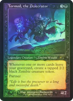 Tormod, the Desecrator (Retro FOIL) Secret Lair Drop MTG Magic The Gathering - Image 1