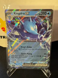 Pokemon TCG Kingdra EX 012/064 Holo Rare Shrouded Fable NM - Image 1
