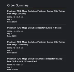 PRESALE  Pokemon Center Mega Evolution ETBs & Enhanced Booster Box + Bundle all4 - Image 2