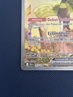 Meloetta EX 167/086 SIR Special Illustration Rare Pokemon S&V Black Bolt Fresh - Image 4