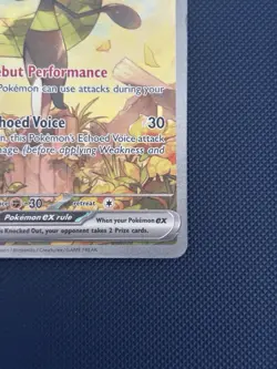 Meloetta EX 167/086 SIR Special Illustration Rare Pokemon S&V Black Bolt Fresh - Image 6