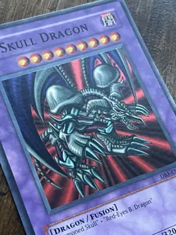 Yugioh B. Skull Dragon DB1-EN153 Super Rare NM - Image 2