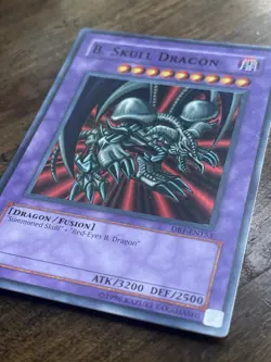 Yugioh B. Skull Dragon DB1-EN153 Super Rare NM - Image 3