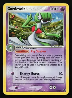 Gardevoir 9/108 Holo Rare EX Power Keepers PokÃ©mon Card - Image 1