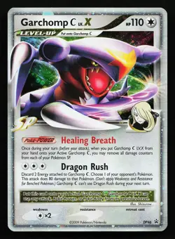 Garchomp C LV.X DP46 Holo Diamond & Pearl Promo PokÃ©mon Card - Image 1