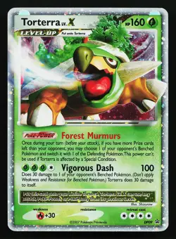 Torterra LV.X DP09 Holo Diamond & Pearl Promo PokÃ©mon Card - Image 1