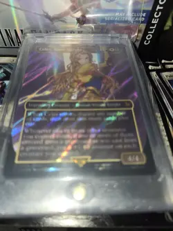 Celes, Rune Knight (Borderless) (Surge Foil) MTG Commander: Final Fantasy Foil - Image 3