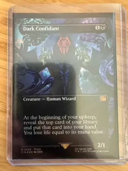 Dark Confidant (Borderless Foil) Final Fantasy  MTG Near Mint - Image 1