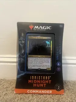 Undead Unleashed! Innistrad Midnight Hunt Commander Deck Carton 2 Foils, MTG - Image 1