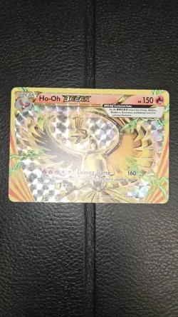 PokÃ©mon Ho-Oh BREAK XY154 Xy Promos Holo TCG Pokemon MP 0405#171 - Image 1