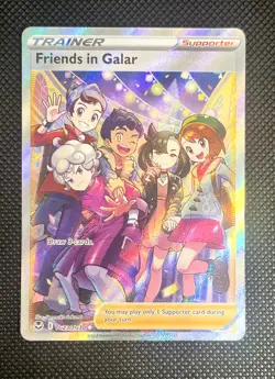 Pokemon Silver Tempest Swsh12: Friends in Galar (Full Art) TG23/TG30 NM/MINT+ - Image 3