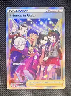 Pokemon Silver Tempest Swsh12: Friends in Galar (Full Art) TG23/TG30 NM/MINT+ - Image 5