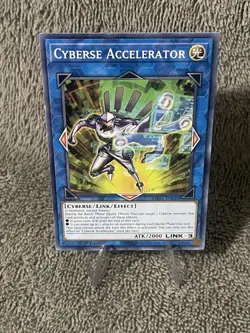 Yugioh! Cyberse Accelerator - 2021 Tin of Ancient Battles MP21-EN241 1st Edition - Image 1