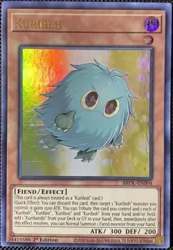 Kuribeh BROL-EN004 Brothers of Legend 1st Edition Yugioh Card - Image 1