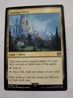 Starting Town 0289 NM Magic The Gathering Card MTG - Image 1